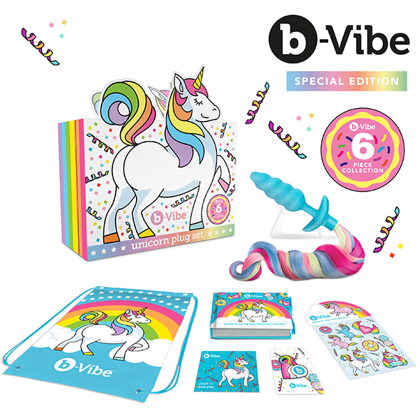 Комплект B-Vibe - Unicorn Plug Set 6 Piece Collection