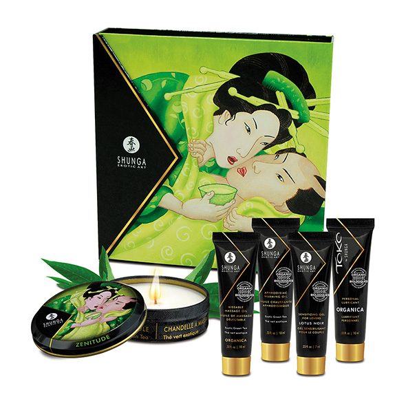Комплект Shunga - Geisha Organica Exotic Green Tea