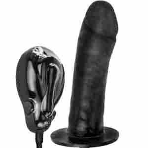 Вибро пенис отливка с помпа "VIBRO BIGGER JOY" 16 см