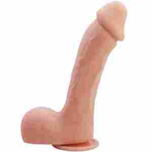 Лепяща се пенис отливка "BEAUTIFUL JOHNSON" 23 см