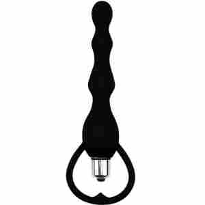 Анален вибратор медицински силикон "MONT BLACK ANAL" 13 см