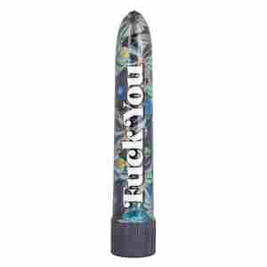 Класически вибратор Fuck You