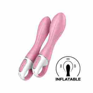 Надуваем вибратор за G-точка Air Pump 2