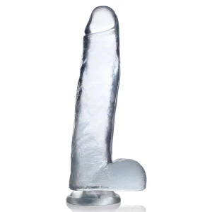 Огромно дилдо Jock C-Thru - 31 cm