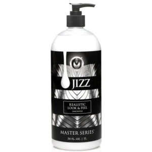Бял лубрикант на водна основа Jizz - 1 L.