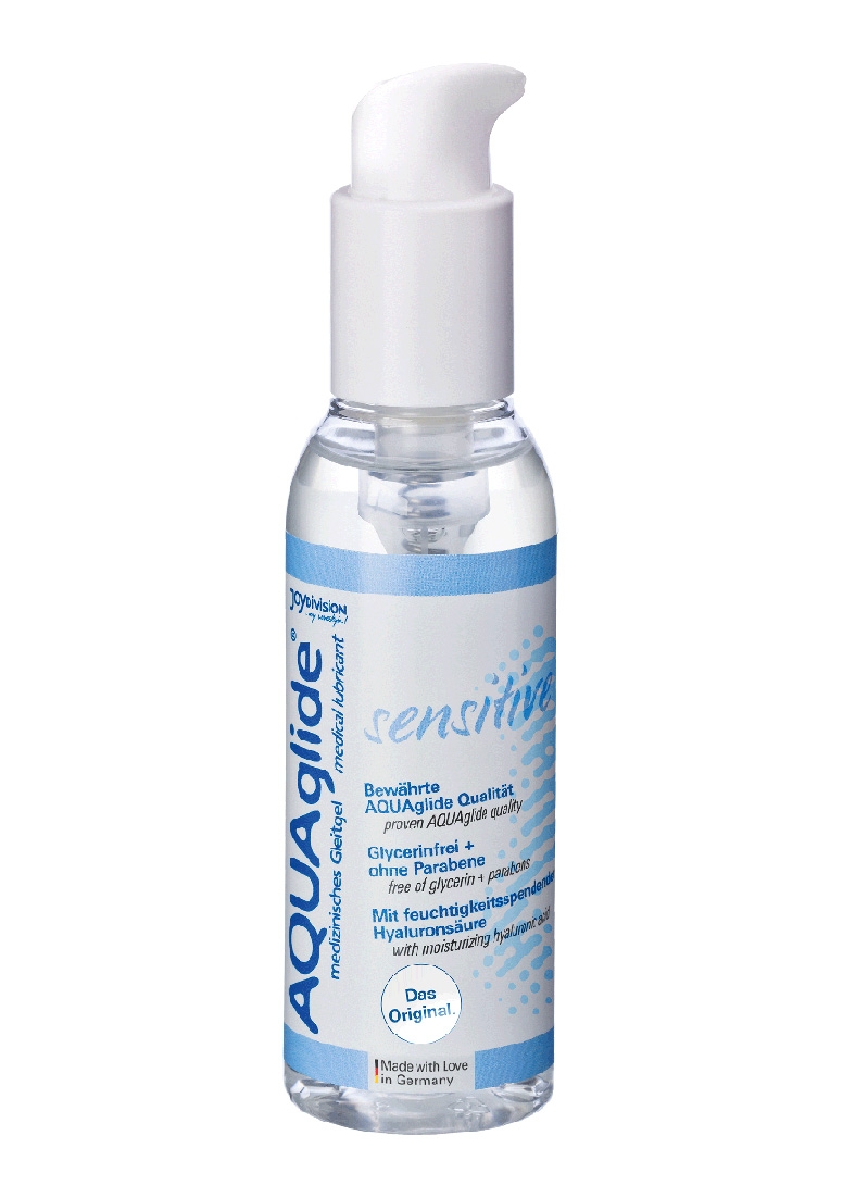 AQUAglide Neutral - Waterbased Lubricant for sensitive skin - 4 fl oz / 125 ml