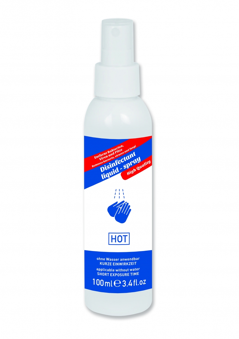 Alcoholic Hand Disinfectant Spray - 3.4 fl oz / 100 ml