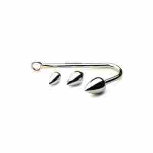 Anal Hook Trainer with 3 Plugs