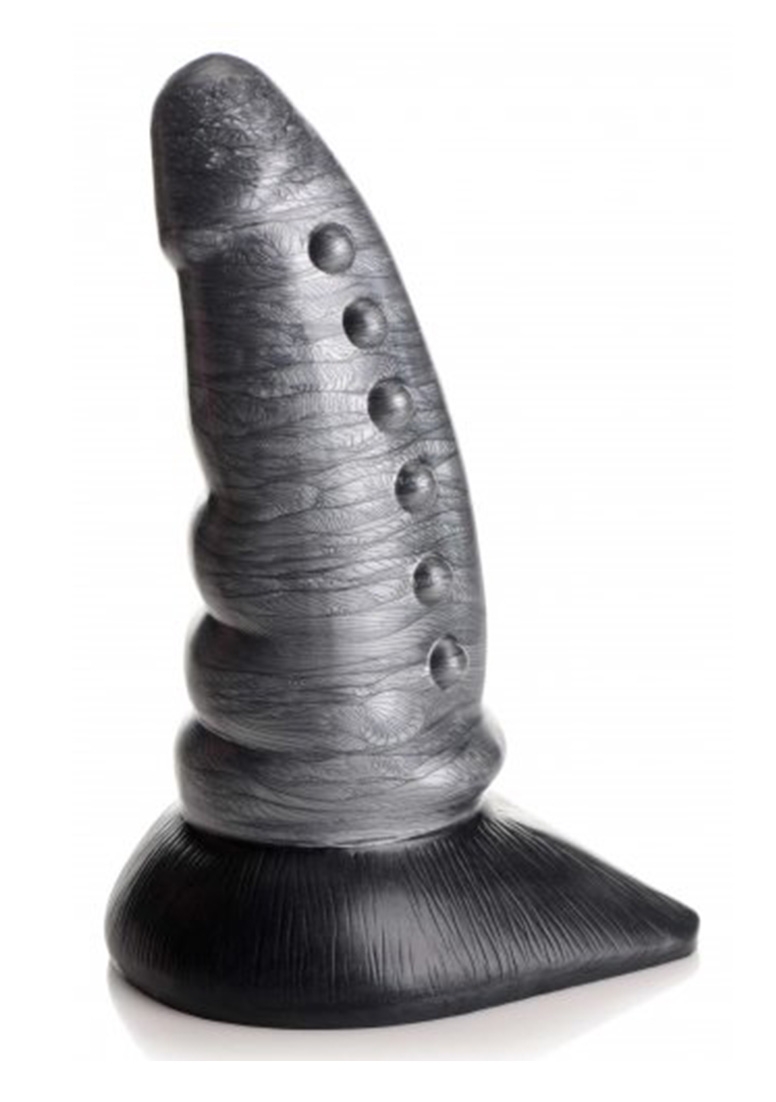 Beastly - Tapered Bumpy Silicone Dildo