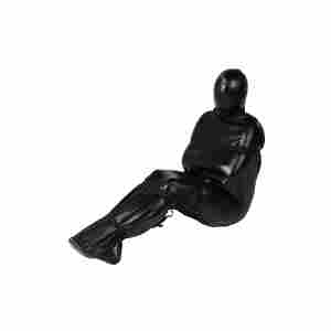 Body Bag with Nylon Straps - Black