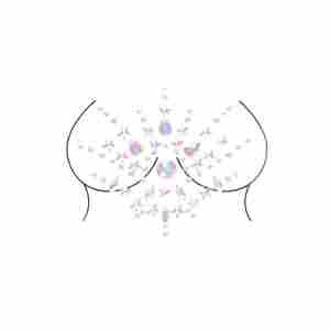 Body Jewelry Stickers - Chest