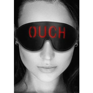 Bonded Leather Eye-Mask "Ouch"