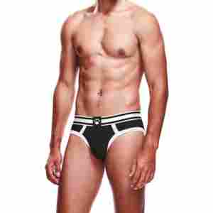 Brief - S - Black/White