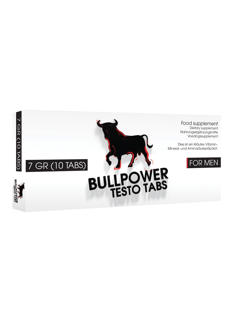 Bull Power Testo Tabs - Stimulating Tablets