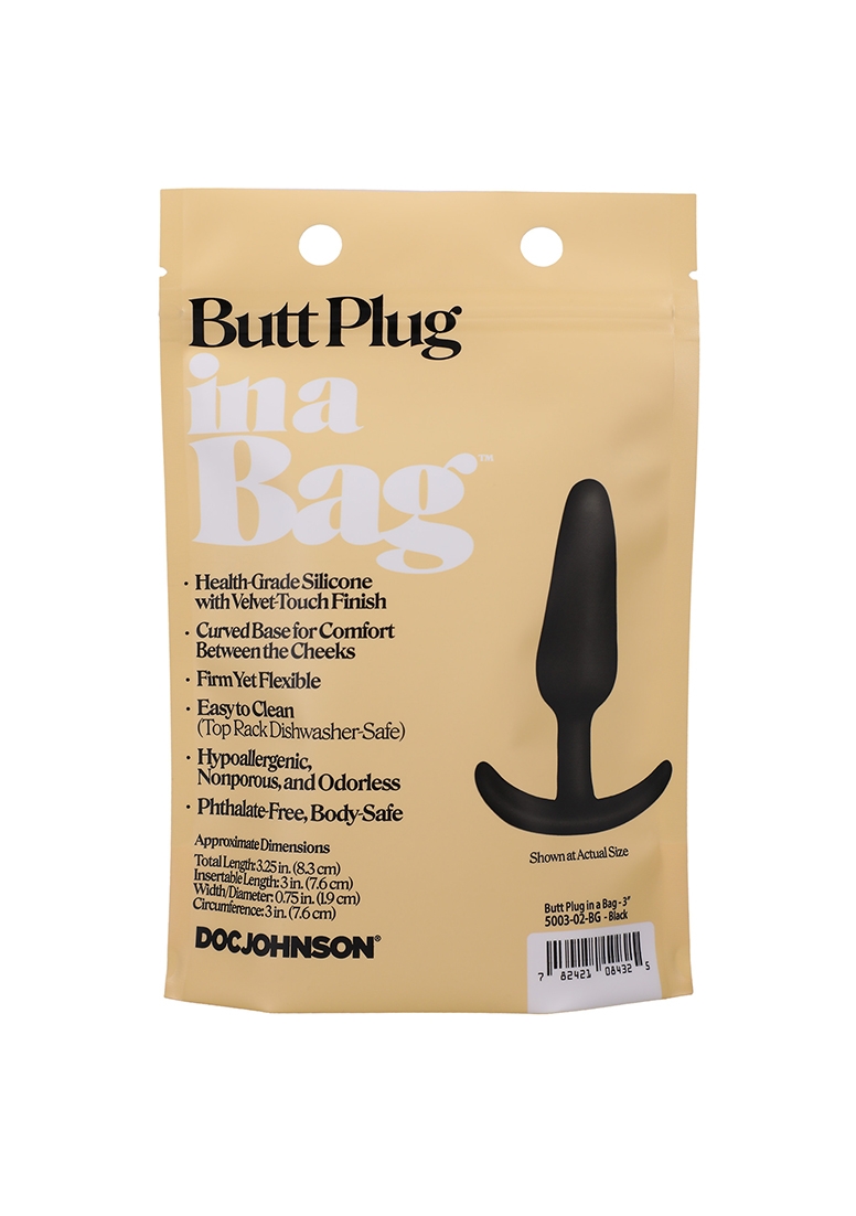 Butt Plug - 3'' / 8 cm