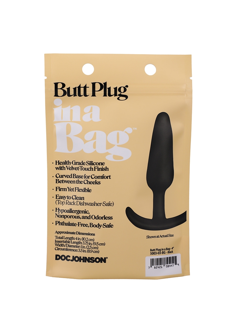 Butt Plug - 4'' / 10 cm