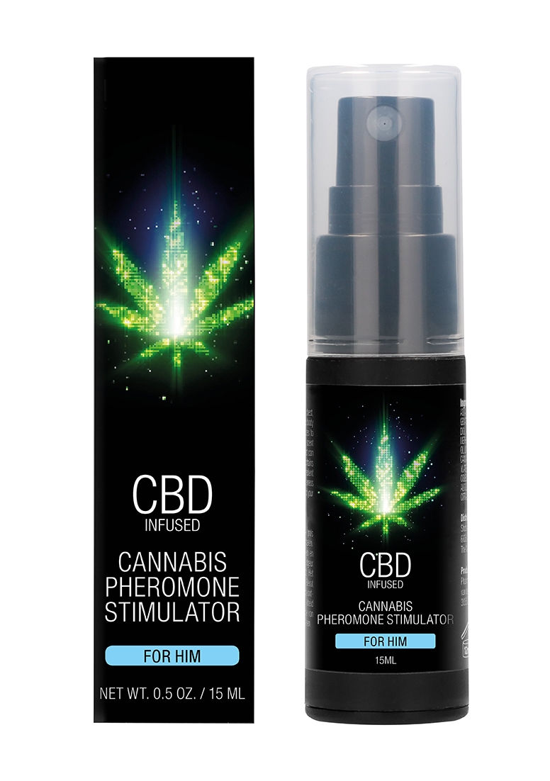 CBD Cannabis Pheromone Stimulator For Him - 0.5 fl oz / 15 ml