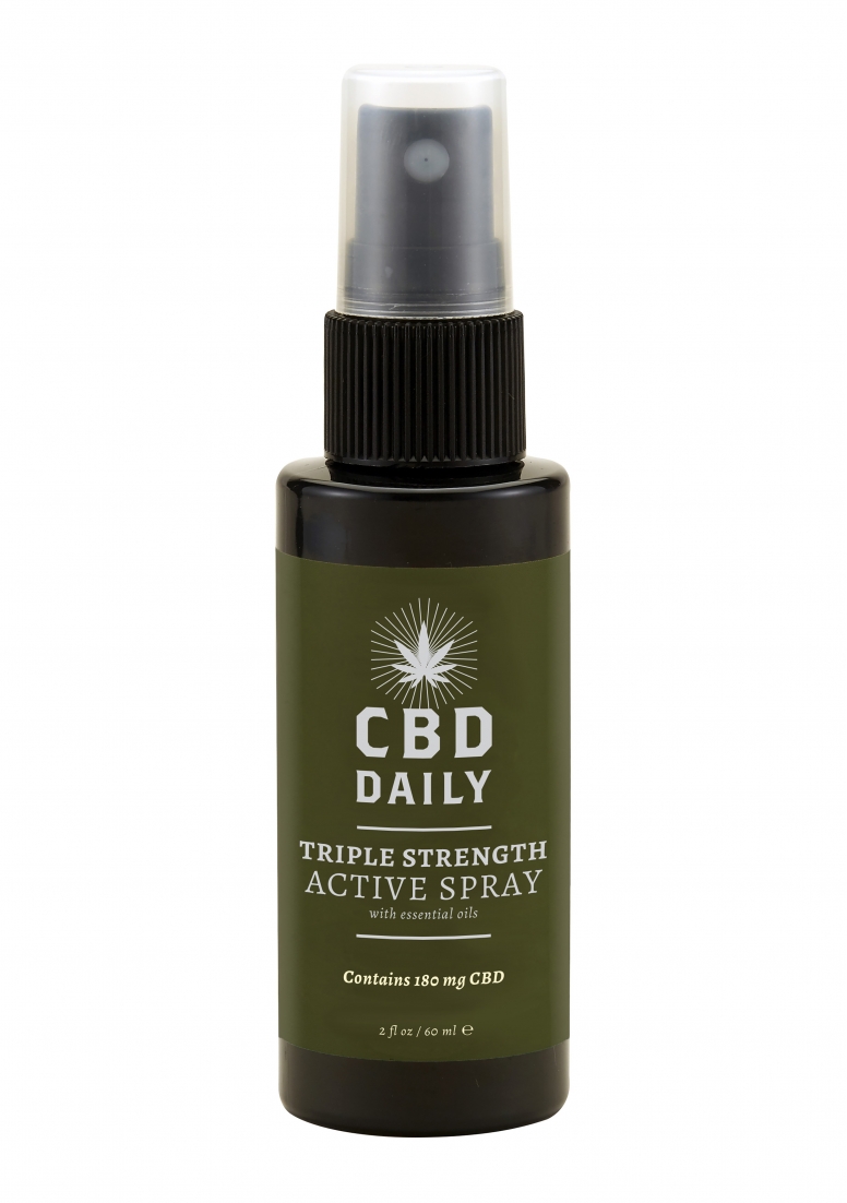 CBD Daily Active Spay with Triple Action - 2 fl oz / 60 ml