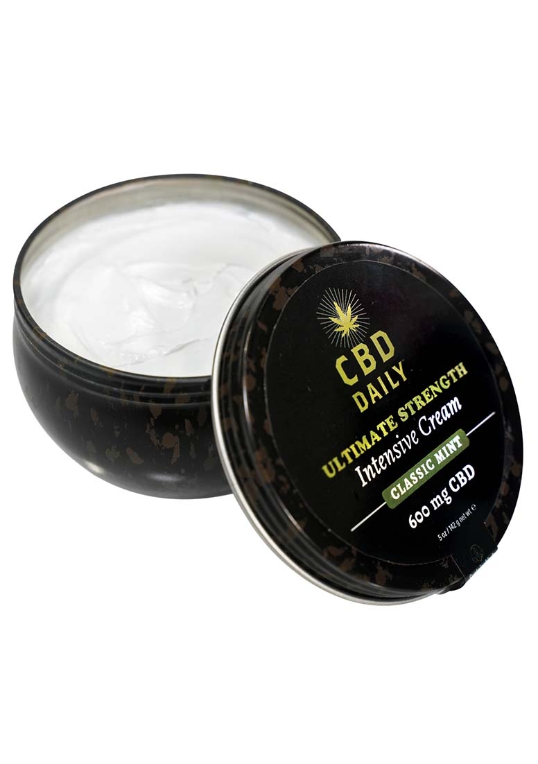 CBD Daily Ultimate Strength Intensive Cream - Classic Mint - 5 oz / 142 g