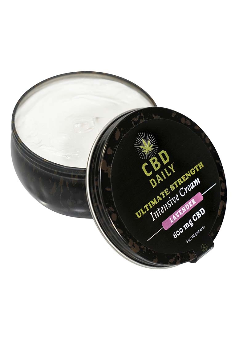 CBD Daily Ultimate Strength Intensive Cream - Lavender - 5 oz / 142 g