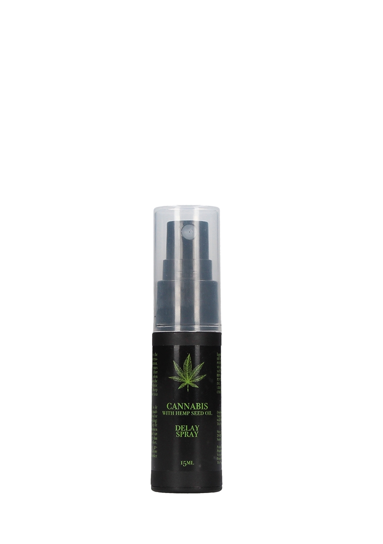 Cannabis With Hemp Seed Oil Delay Spray - 0.5 fl oz / 15 ml