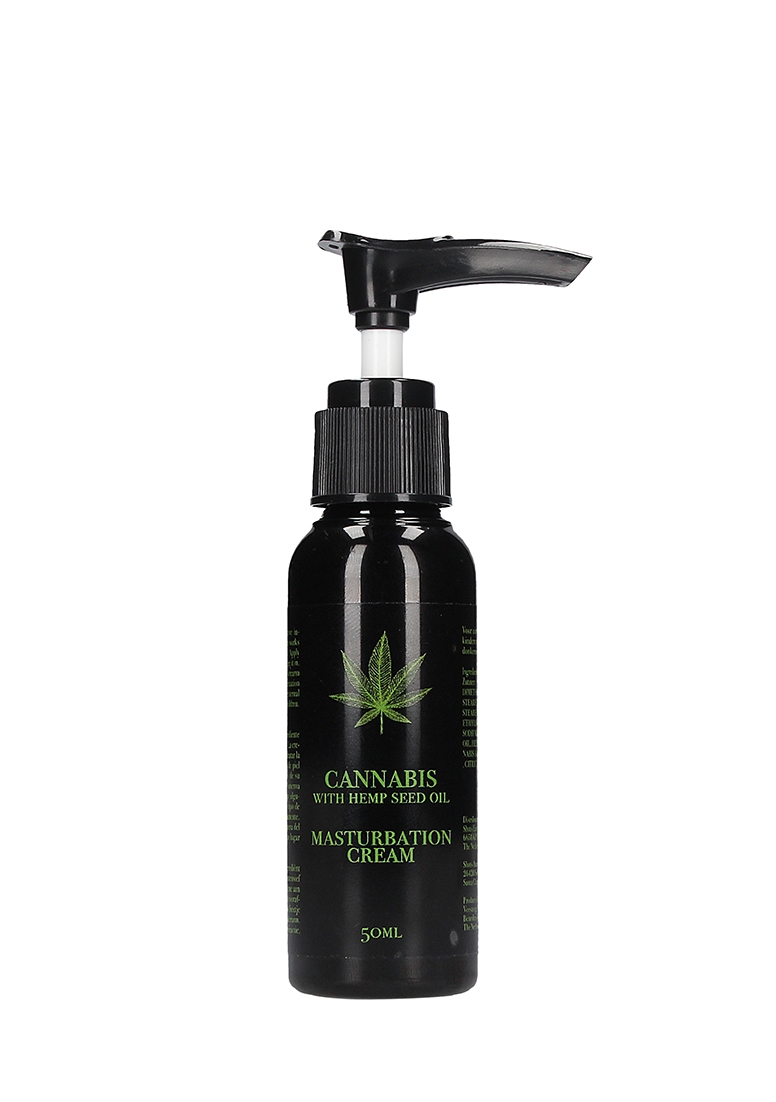 Cannabis with Hemp Seed Oil Masturbation Cream - 2 fl oz / 50 ml