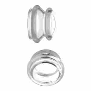 Clear Plungers - Silicone Nipple Suckers - Small