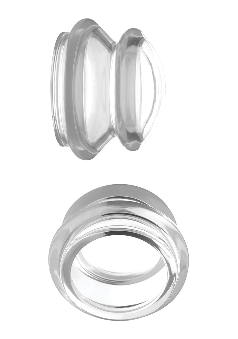 Clear Plungers - Silicone Nipple Suckers - Small