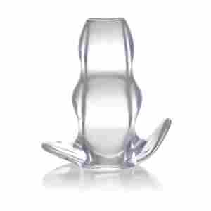 Clear View - Hollow Anal Plug - Large