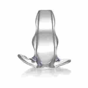 Clear View - Hollow Anal Plug - Medium