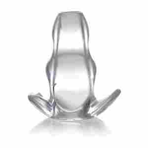 Clear View - Hollow Anal Plug - Small