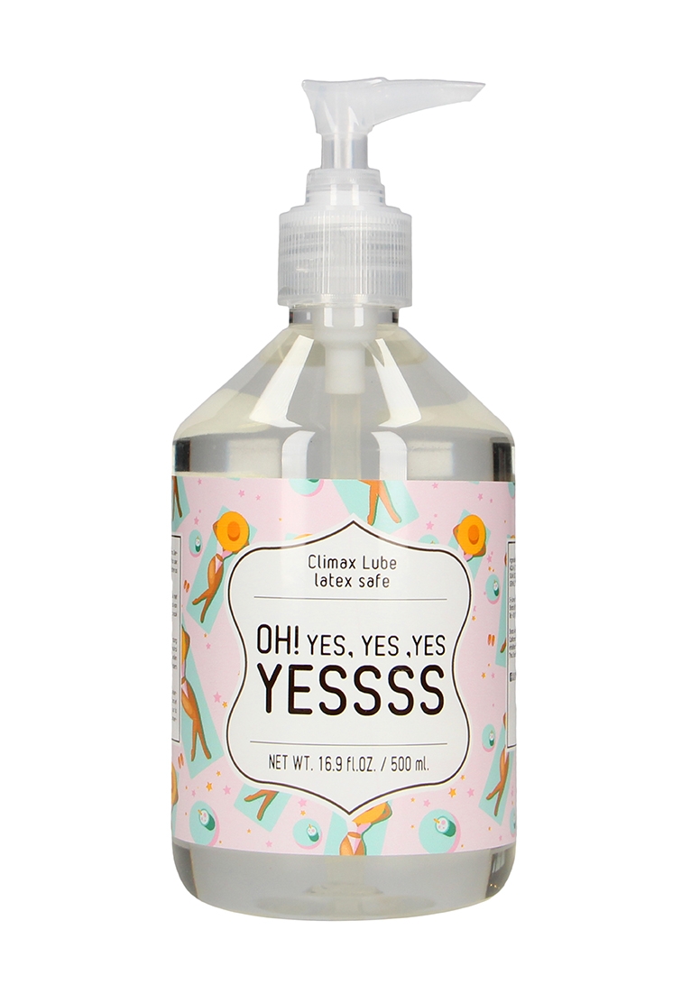 Climax Waterbased Lubricant - OH Yes. Yes. Yes. YESSSS - 17 fl oz / 500 ml