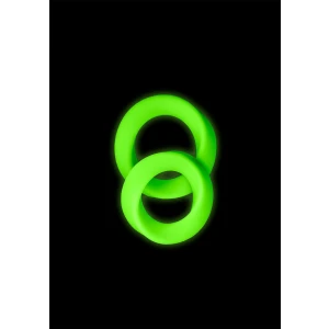 Cockring Set - Glow in the Dark - 2 Pieces