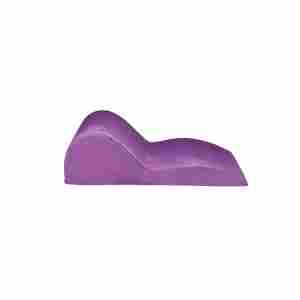 Contoured Love Cushion - Purple
