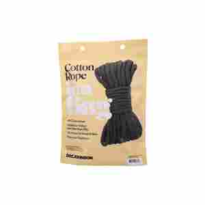 Cotton Rope - 32 ft - Black