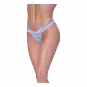 Cross Strap Split Crotch Tanga