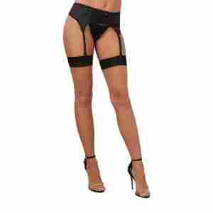 Cuban Heel Thigh High Diamond
