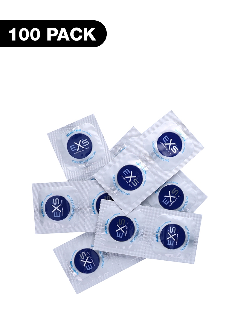 EXS Nano Thin - Condoms - 100 Pieces