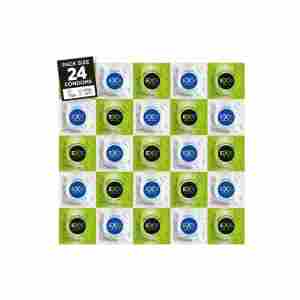 EXS Sensation Pack - Condoms - 24 Pieces