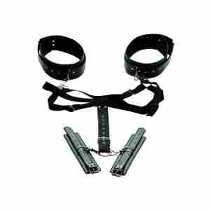 Easy Access Thigh Harness with Wrist Cuffs