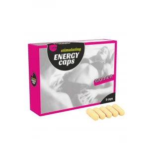 Energy Caps - Stimulating Pills for Women - 5 Pieces