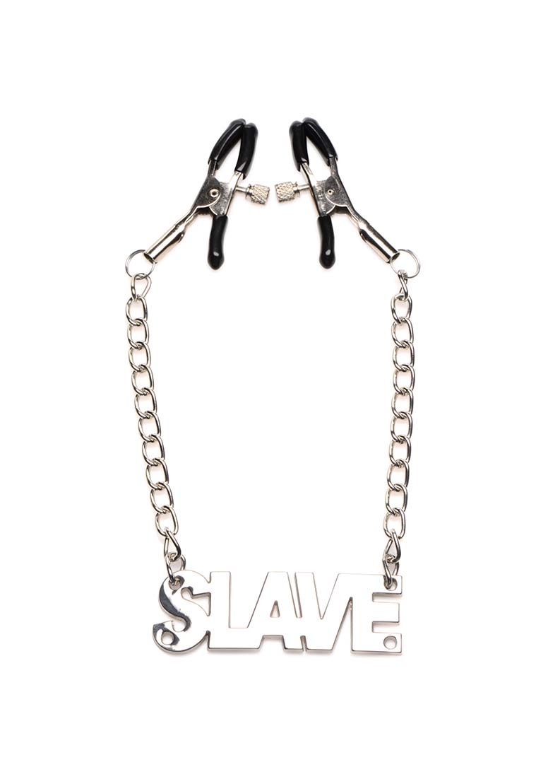 Enslaved - Slave Chain with Nipple Clamps