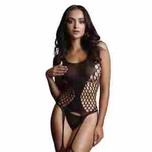 Fence Suspender Bodystocking - One Size