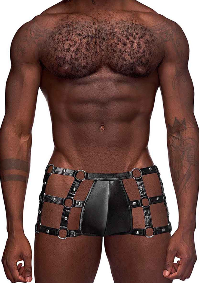 Fetish Vulcan - Cut Out Cage Short - S/M