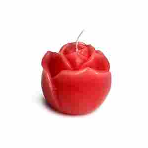 Flaming Rose - Drip Candle - Red