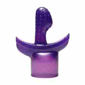 G Tip Wand Massager Attachment - Purple