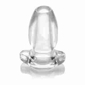 Gape Glory - Transparent Hollow Anal Plug - Large