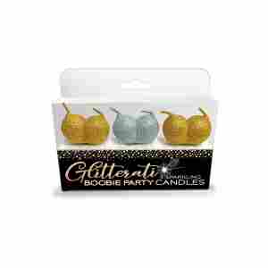 Glitterati Boobie Candle Set