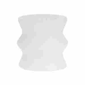 Glow Helping Head Silicone - Masturbator Sleeve - Frost / Green Glow