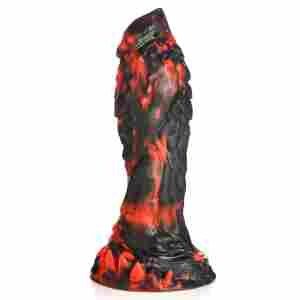 Grim Reaper - Silicone Dildo - Red/Black